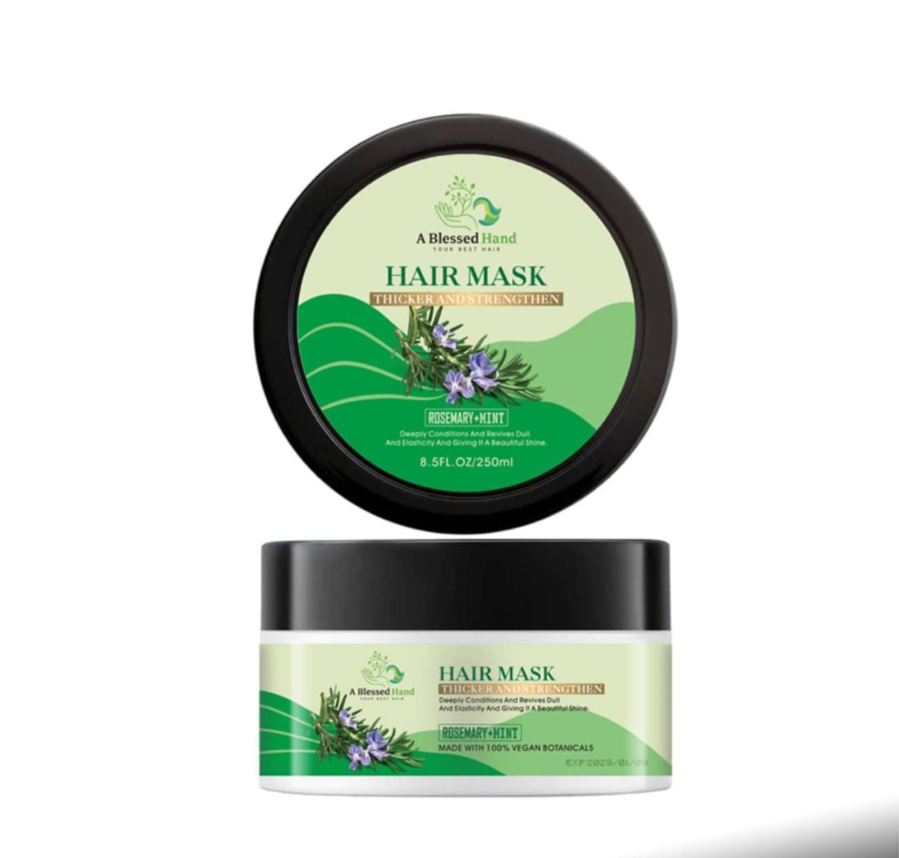 Rosemary + Mint Hair Mask - Thicken and Strengthen